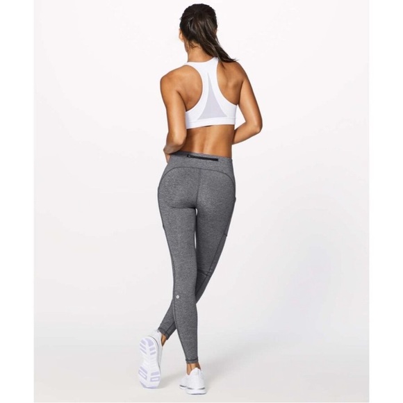 Lululemon Speed Up Tight in Heathered Black - Picture 7 of 16